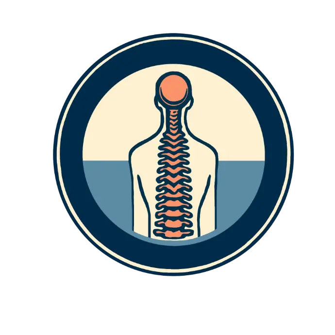 icône représentant la colonne vertébrale — logo du cabinet de chiropraxie